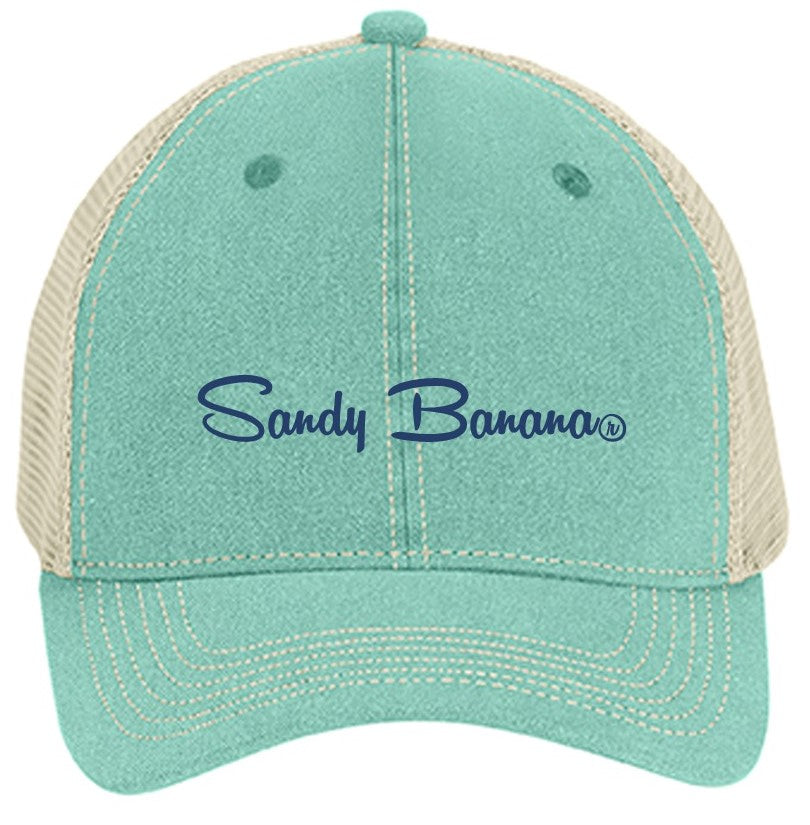 Baseball Cap - Signature Logo - ISLAND REEF/IVORY